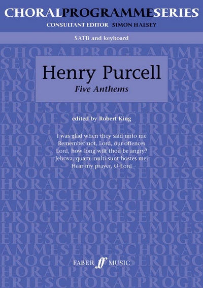 5 Anthems. SATB Accompanied (Cps) (PURCELL HENRY)