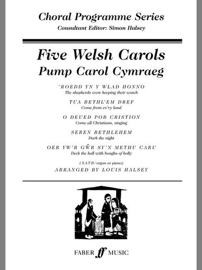 5 Welsh Carols SATB Accompanied (Cps)