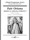 Fair Oriana. SATB Unaccompanied (Cps)