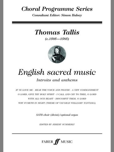 English Sacred Music. SATB Opt.Acc (Cps) (TALLIS THOMAS)