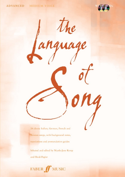 Language Of Song: Advanced (Medium Voice (PEGLER HEIDI / KEMP N)