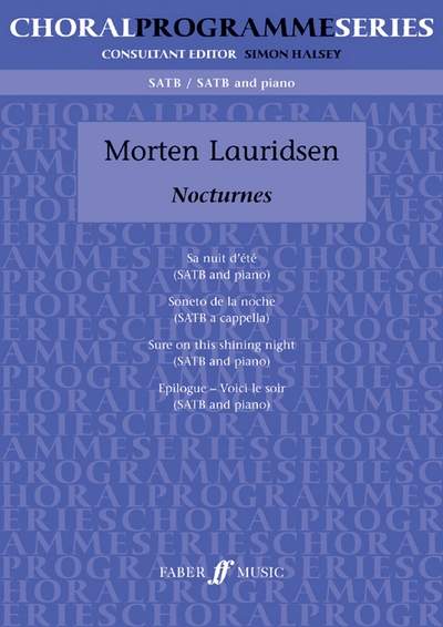 Nocturnes. SATB (Cps) New Edition (LAURIDSEN MORTEN)