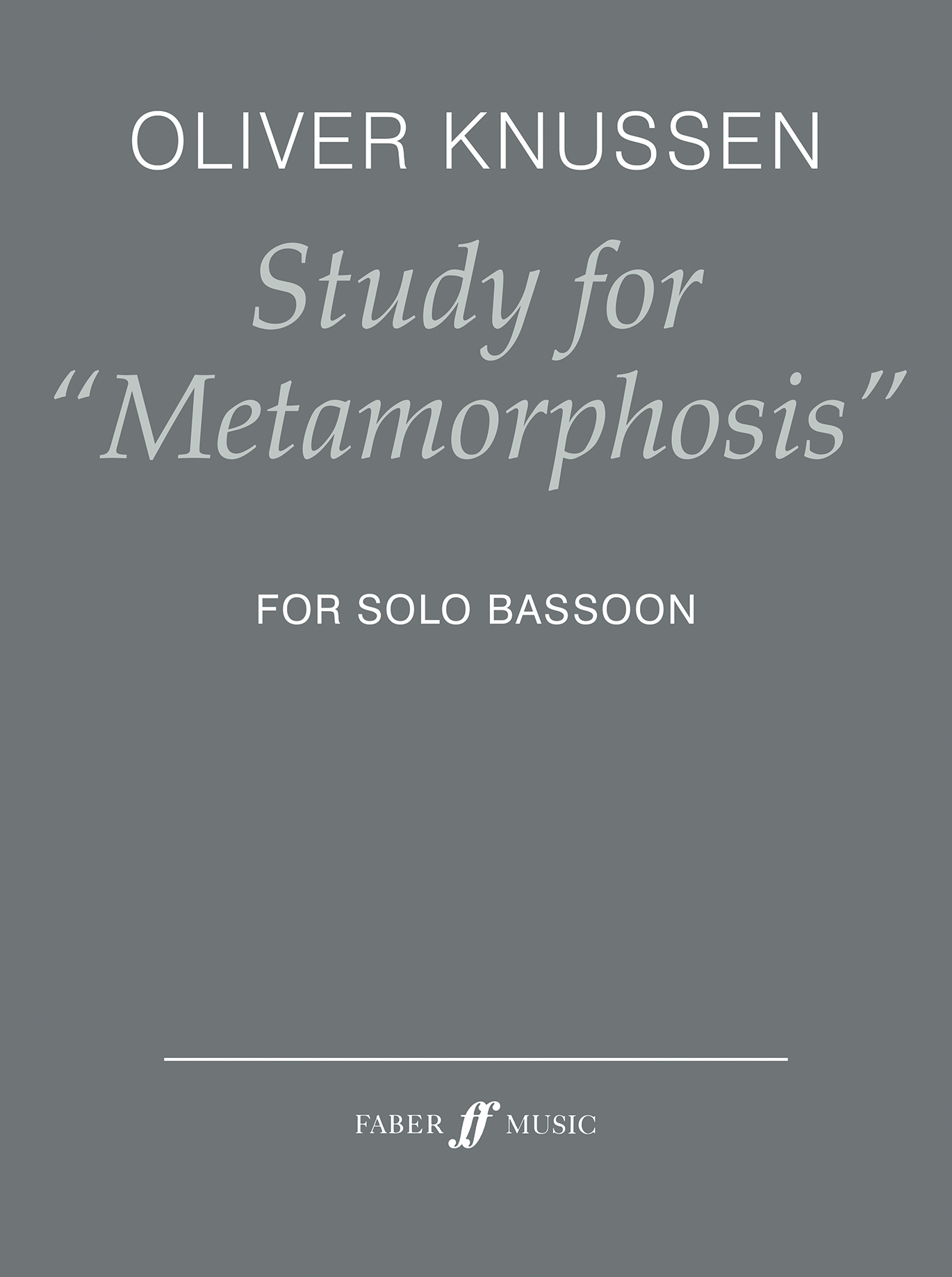 Study for "Metamorphosis" (KNUSSEN OLIVER)