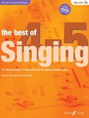 The Best Of Singing Grades 4-5 - High Voice (PEGLER HEIDI)