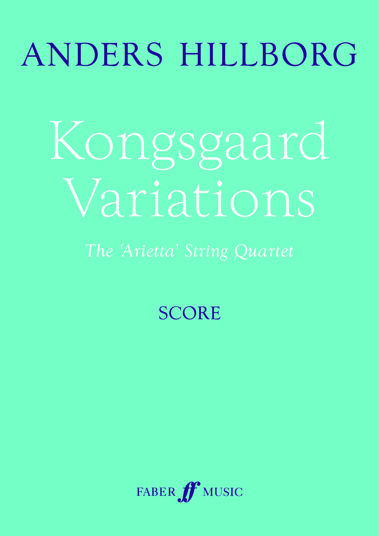 Kongsgaard Variations (HILLBORG ANDERS)