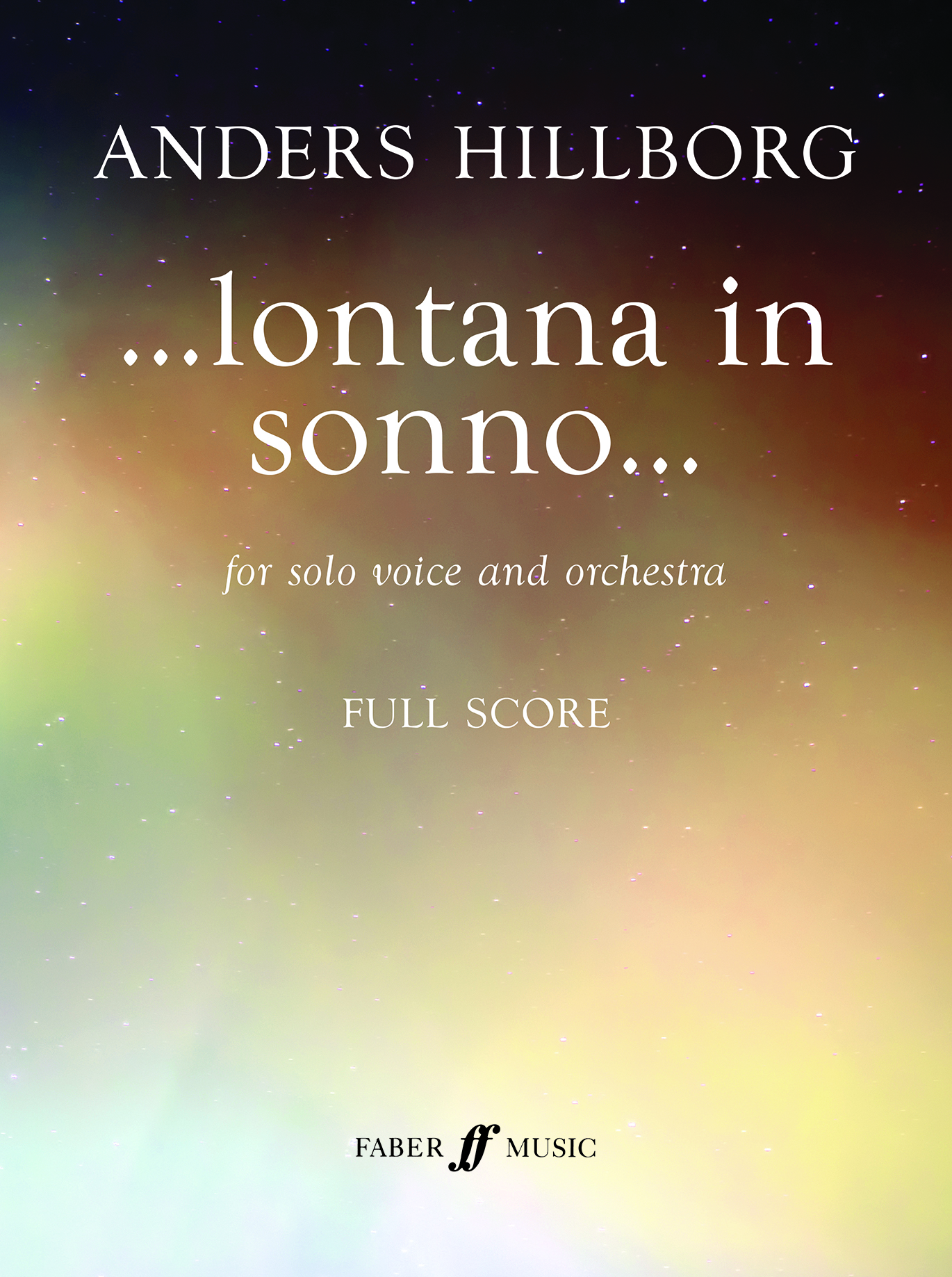 Lontana in sonno (HILLBORG ANDERS)