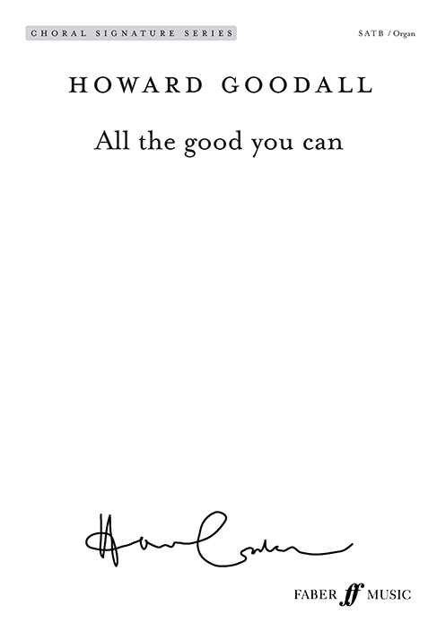 All the good you can (GOODALL HOWARD)