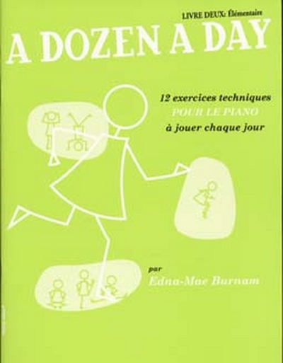 Dozen A Day Livre 2 En Francais - Vert (BURNAM EDNA MAE)