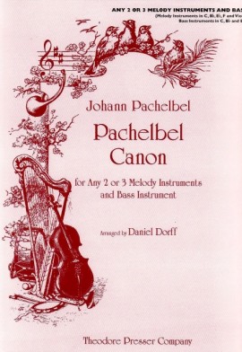 Pachelbel Canon (PACHELBEL JOHANN / DORFF DANIEL (Arr)
