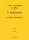 Cours Méthodique De Duos Pour Deux Violoncelles Op. 50 Vol.1 (OFFENBACH JACQUES)
