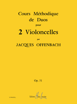 Cours Méthodique De Duos Pour Deux Violoncelles Op. 51 (OFFENBACH JACQUES)