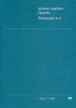 Triosonate In E (QUANTZ JOHANN JOACHIM)