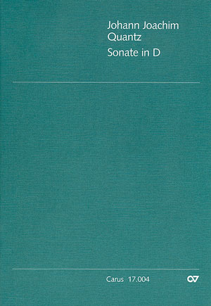 Sonate In D (QUANTZ JOHANN JOACHIM)