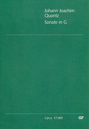 Sonate In G (QUANTZ JOHANN JOACHIM)