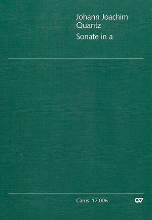 Sonate In A (QUANTZ JOHANN JOACHIM)