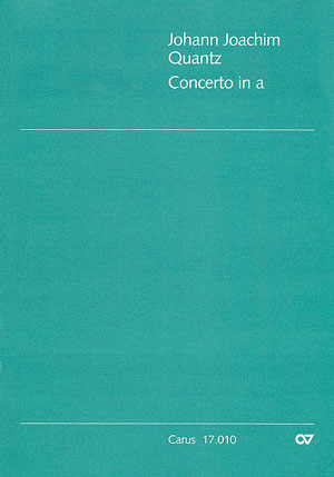 Concerto Per Flauto In A (QUANTZ JOHANN JOACHIM)
