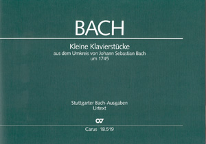 Bach: Kleine Klavierstücke Um 1745 (BACH JOHANN SEBASTIAN)