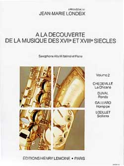 A La Découverte De La Musique Des 17ème Et 18ème Siècles Vol.2 (LONDEIX JEAN-MARIE)