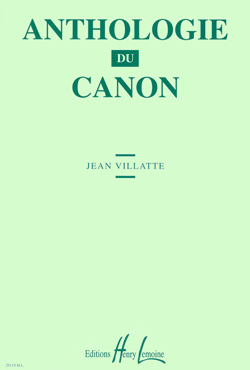 Anthologie Du Canon Vol.1 (VILATTE J)