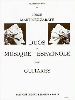 Duos De Musique Espagnole (MARTINEZ-ZARATE JORGE)