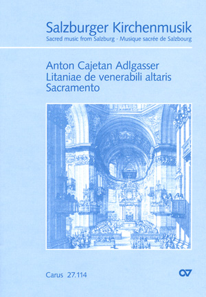 Litaniae De Venerabili Altaris Sacramento (ADLGASSER ANTON CAJETAN)