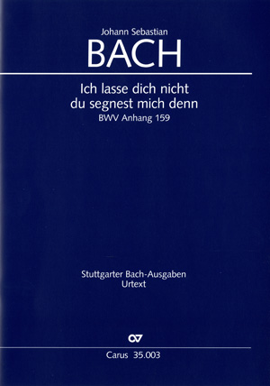 Ich Lasse Dich Nicht, Du Segnest Mich Denn (BACH JOHANN CHRISTOPH / BACH JOHANN SEBASTIAN)