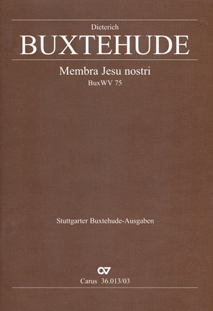 Membra Jesu Nostri - Buxwv 75 (BUXTEHUDE DIETRICH)