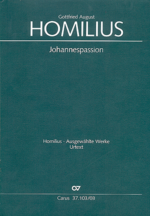 Johannespassion (HOMILIUS GOTTFRIED AUGUST)