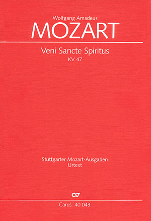 Veni Sancte Spiritus (MOZART WOLFGANG AMADEUS)