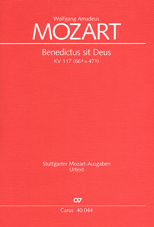 Benedictus Sit Deus Pater (MOZART WOLFGANG AMADEUS)