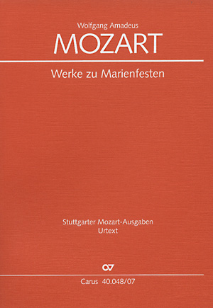 Mozart: Werke Zum Marienfest (MOZART WOLFGANG AMADEUS)