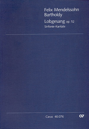 Lobgesang (MENDELSSOHN-BARTHOLDY FELIX)