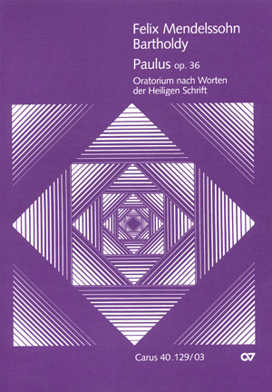 Paulus (MENDELSSOHN-BARTHOLDY FELIX)