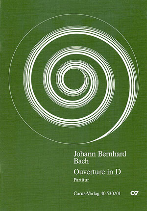 Orchestersuite Nr. 4 (BACH JOHANN BERNHARD)