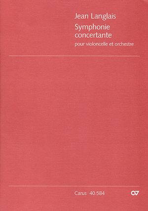 Symphonie Concertante Pour Violoncello Et Orchestre (LANGLAIS JEAN)