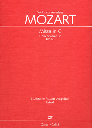 Missa In C (MOZART WOLFGANG AMADEUS)