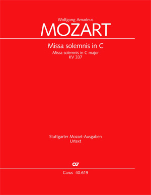 Missa Solemnis In C (MOZART WOLFGANG AMADEUS)