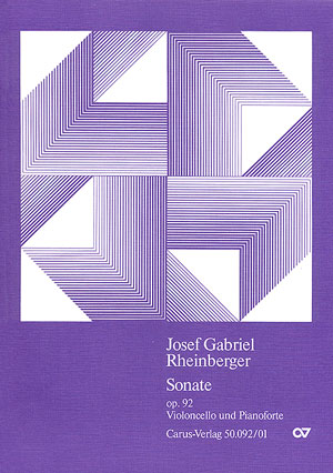 Cellosonate In C (RHEINBERGER JOSEF GABRIEL)