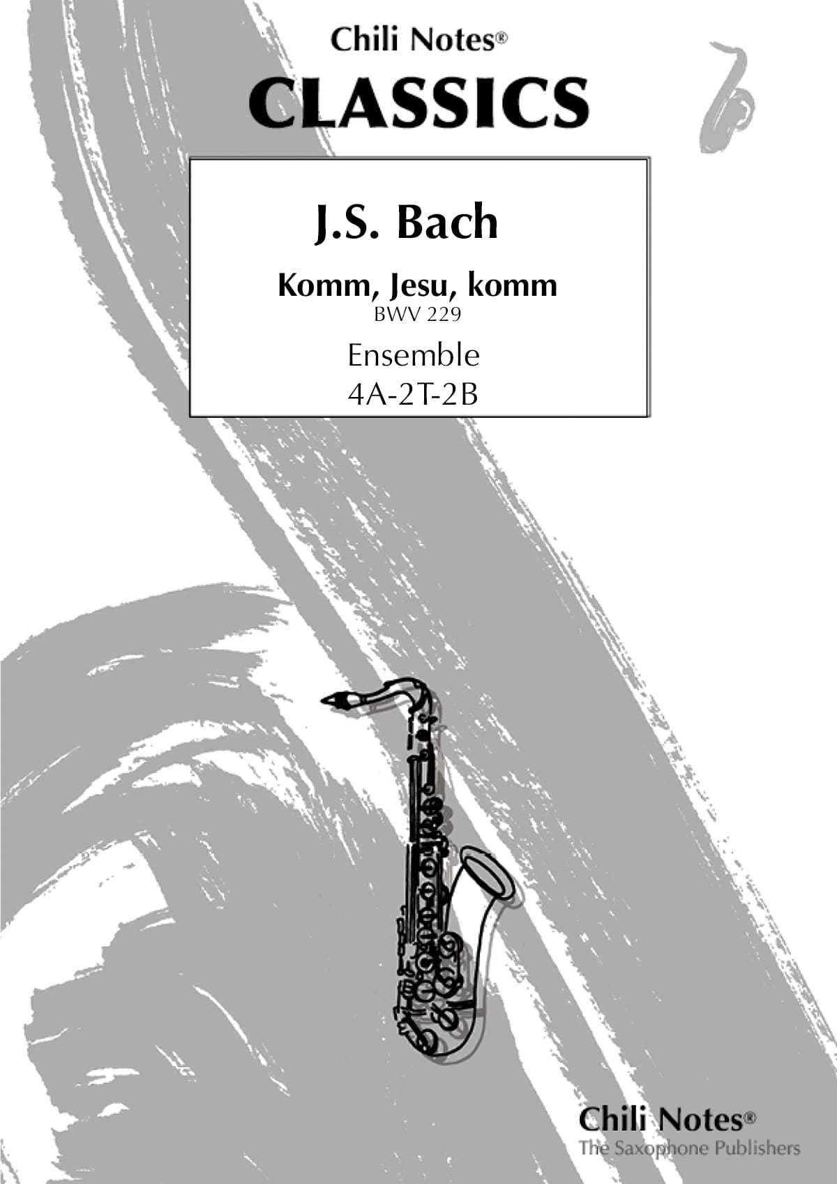 Komm Jesu komm BWV 229 (BACH JOHANN SEBASTIAN)