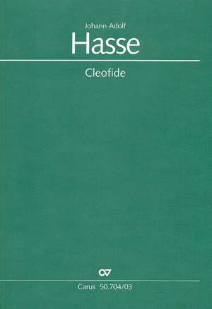 Cleofide (HASSE JOHANN ADOLF)