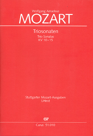 Mozart: Triosonaten Kv 10-15 (MOZART WOLFGANG AMADEUS)