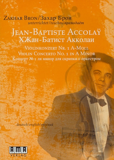 Violin Concerto #1 In A Minor (ACCOLAY JEAN-BAPTISTE)