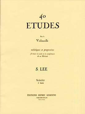 40 Etudes Mélodiques Op. 31 Vol.2 (LEE SEBASTIAN)