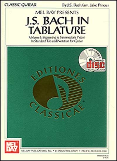 J. S. Bach In Tablature (BACH JOHANN SEBASTIAN)