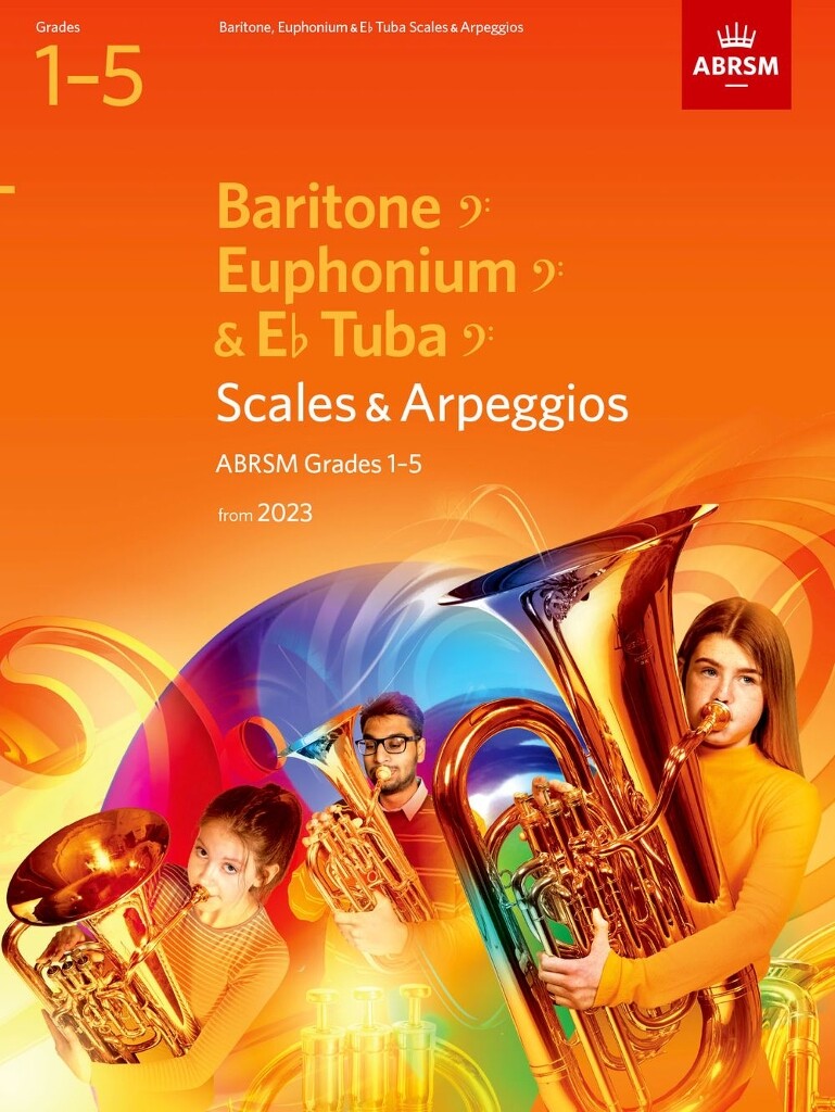 Scales and Arpeggios for Baritone BC, Grades 1-5