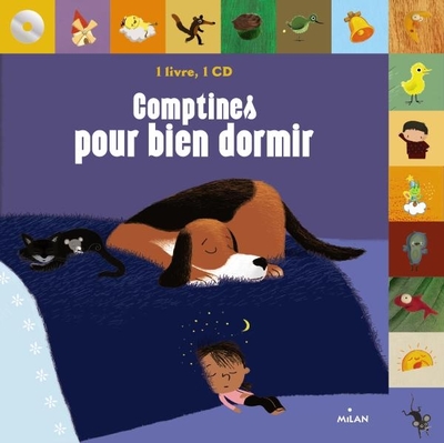 Comptines pour bien dormir + cd (CAUQUETOUX / HESS)