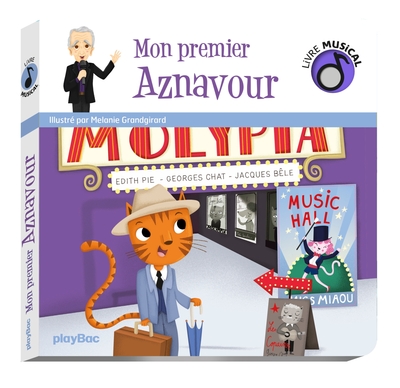 Livre musical - mon premier aznavour - audio (MELANIE GRANDGIRARD)