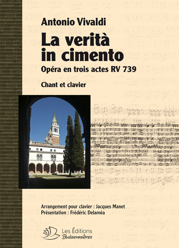 La Verità in cimento, opéra, réduction chant et clavier (VIVALDI ANTONIO)