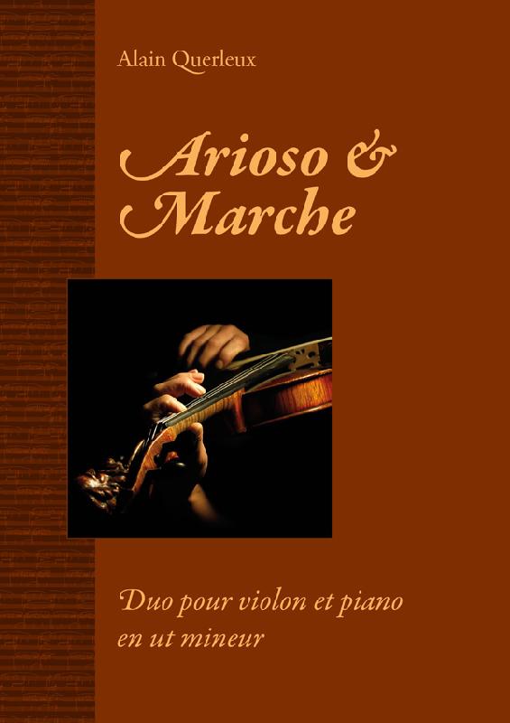 Arioso et marche en ut mineur (QUERLEUX ALAIN) 