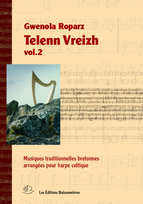 Telenn Vreizh, pi�ces pour harpe celtique ? Vol.2 (ROPARZ GWENOLA)